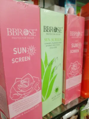 واقي شمس من براند BBROSE التركي و الطبي