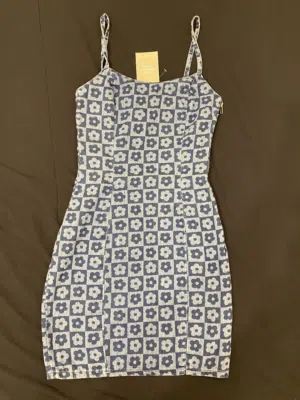 H&M dress NEW unworn unused dress denim blue
