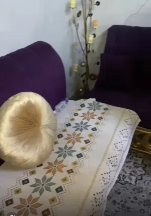 كنب متصل لون موف
