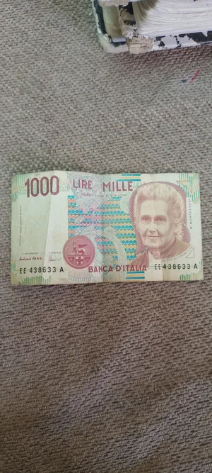 1000ليرة ايطالي