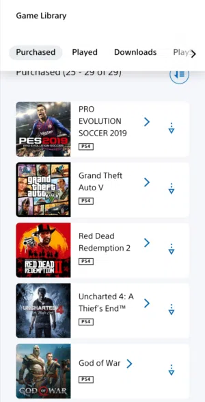 حساب بلاستيشن 4 امريكي مع 15 لعبه