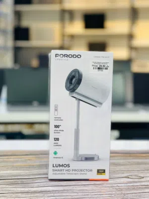 Brand New Porodo Lumous Projector in Oman  Telescopic Stand  1 Year Warranty