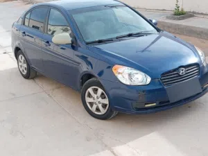 هيونداي أكسنت 2009 أوتوماتيك مكيف شغال حالة ممتازة 280 ألف كم
