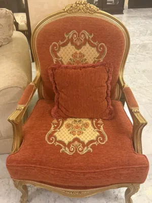 طقم كنب مصري خشب زان 10 مقاعد للبيع