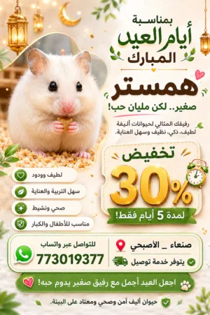 تخفيض بمناسبة العيد 30%