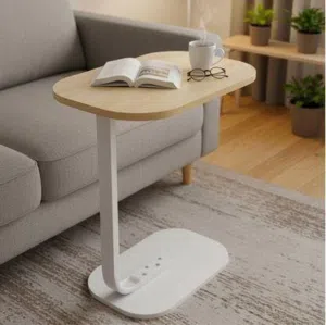 طاولة خدمة جانبية بتصميم حرف L