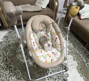 كرسي وارجوحة أطفال كهربائي ويدوي
