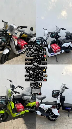 مجموعة دراجات كهربائية موديل 2026