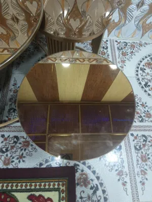 طاولات جديده صار شهر ماخذتهن جام والاطار حديد قوي كلش ولا فطر بيهن ولاكسر