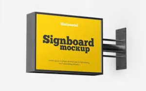 3d board signboard, new shop board, flex banner wallpaper sticker cards menu print