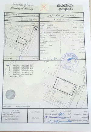 Commercial Land for Sale in Muscat Ghubrah