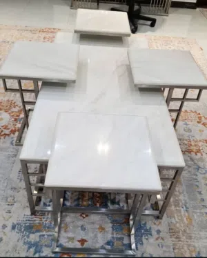 طقم طاولات رخام للبيع