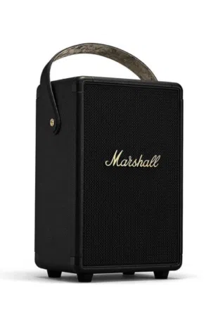 Marshall Tufton Portable Bluetooth Speaker - Black and Brass