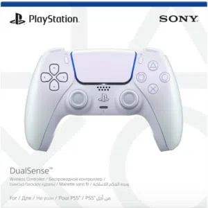 وحدة تحكم لاسلكية DualSense لجهاز PlayStation 5 لون لؤلؤي جديد وأصلي Chroma Pearl