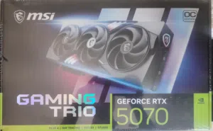 MSI RTX 5070 GAMING TRIO 12GB GDDR7 جديد مسكر