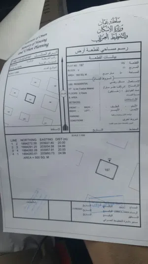 Residential Land for Sale in Dhofar Salala