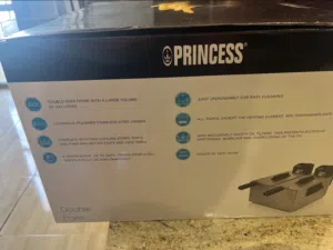 قلاية princess   غير مستعملة بكرتونتها  ممتازة لرمضان