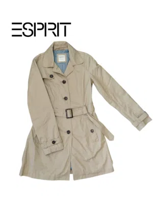 Esprit Womens Trench coat jacket جاكيت ترنشكوت نسائي