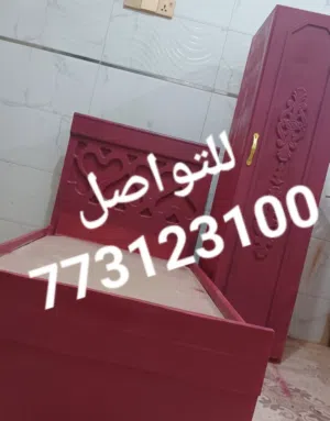 سرير اطفال مع دولاب درفه