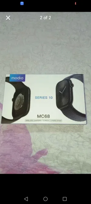 Modio series 10 MC68 wireless charging /2.2inch/3 pairs strap