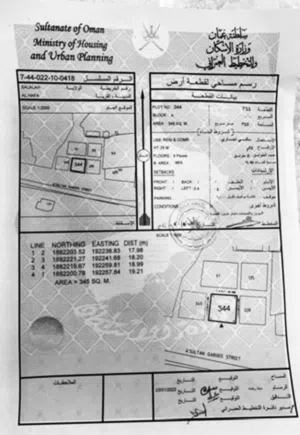 Commercial Land for Sale in Dhofar Salala