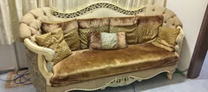 طقم دمياطي كنب + طاولة 3 كنبات+ طاوله ( 3+2+2)
