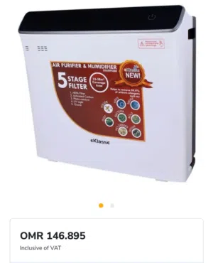 Eklasse - AIR PURIFIER & HUMIDIFIER