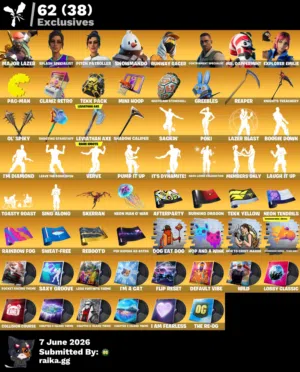 Fortnite Accounts and Characters for Sale in Sharjah