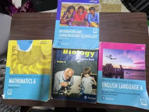 IGCSE Books Bundle (Maths, English, ICT, Biology Practice Book)