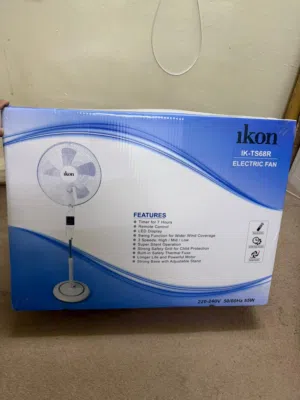 Brand New Ikon Electric Stand Fan (IK-TS68R) – 7 KD