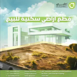 أرض للبيع – المدينة السياحية، مقسم بن غرسة