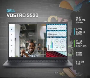 للبيع: لابتوب Dell Vostro 3520 – بحالة الوكالة !
