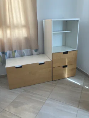 Chest + shelve for kids room