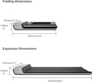King Smith P1 foldable slim walking pad