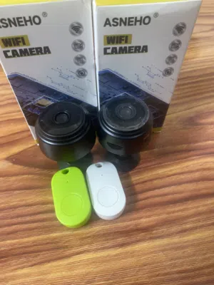 Security Bundle Deal  2 Mini Cameras + 2 Mini GPS Trackers  Home & Vehicle Security Kit  AED 250