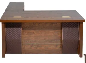 طاولة مكتب جديدة تمامًا على شكل حرف L Brand New Office Table-L Shape