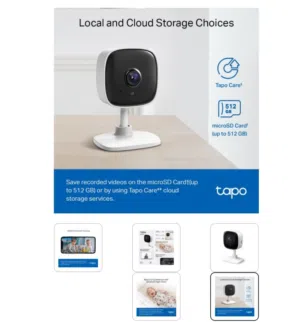 كاميره  داخلي TAPO_ Tblink خارجيه 2mg wifi& mic بأقل سعر بالمملكه