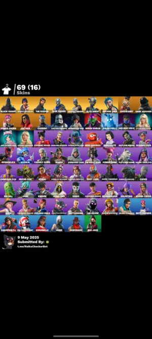 Fortnite Accounts and Characters for Sale in Amman