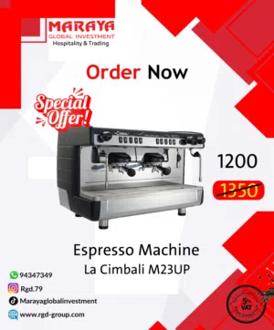 لفترة محدودة - La Cimbali M23UP Commercial Espresso Machine