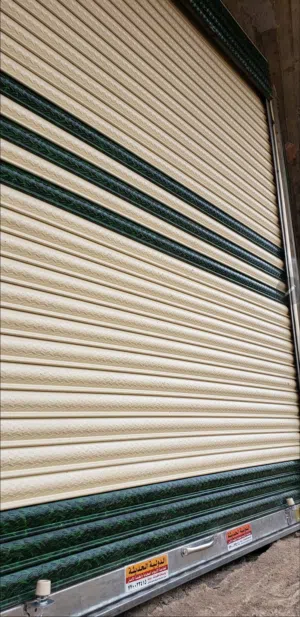 ابواب سحاب دكاكين ومحلات تجاريه مضمونه بكفائه عاليه وجوده مضمونه في اعلى مستويات الامان