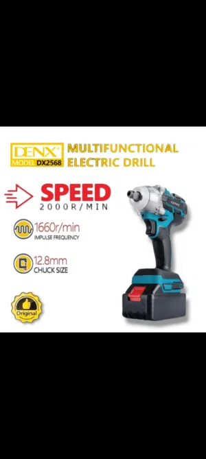 دريل كفرات مع شنطة عدة متكامله للسيارة و المنزل بضمان عامين