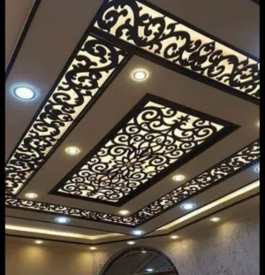 دهان ديكور جبسن بورد ديكورات داخليه و خارجية بناء و هدم صيانة عامة