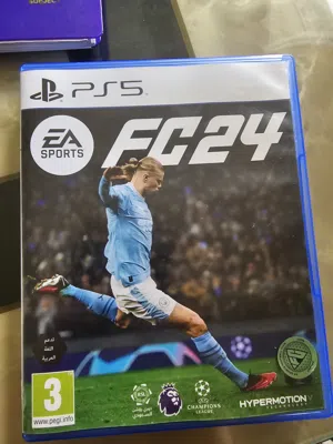 سيدي fc24 ps5 edition  نظيف جديد PS5 PLAYSTATION
