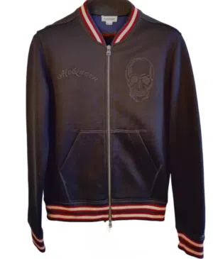 Alexander McQueen Limited Edition Floral Skull Bomber Jacket