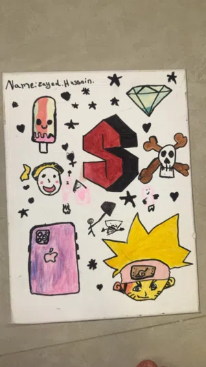 لوحة فنيه نادرة للفنان والرسام القدير زيزولابيرتو