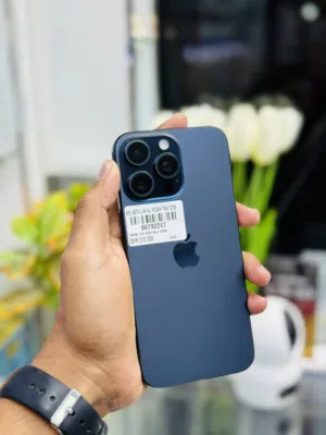 Iphone 15 ProMax256Gb 1TB 1024Gb  Blue Titanium Clean Smooth Device Fantastic Less use
