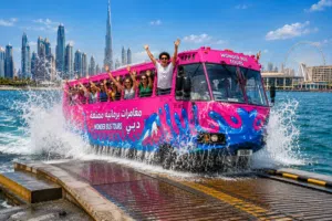 الباص العجيب البرمائي للسياحة دبي للبيع أو للشراكة