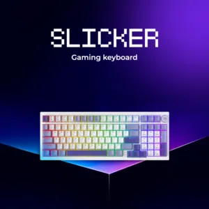 keyboard slicker Bluetooth +wireless +USB Zero Delay.. المتعة تبدأ بضغطة واحدة