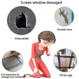 Insect Screen Repair Kit/Anti Mosquito Stickers