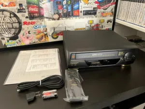 مشغل فيديو vcr vhs جديد شركة باناسونك